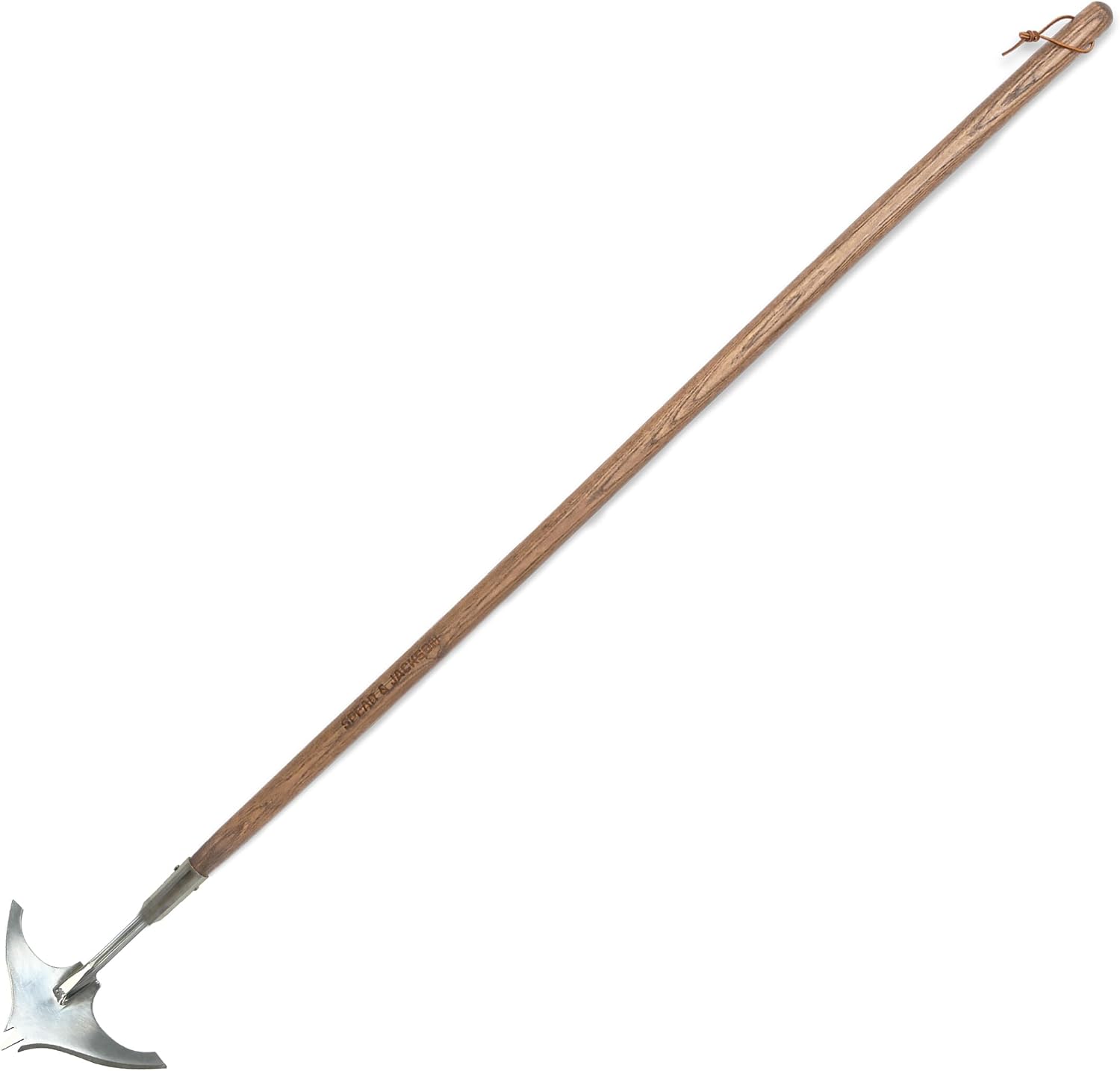 Spear & Jackson 4582LWH – Binette Ailée à Long Manche – Désherbeur de Précision en Acier Inoxydable pour Espaces Étroits, Terrasses et Graviers, Idéal pour Couper Les Racines des Mauvaises Herbes