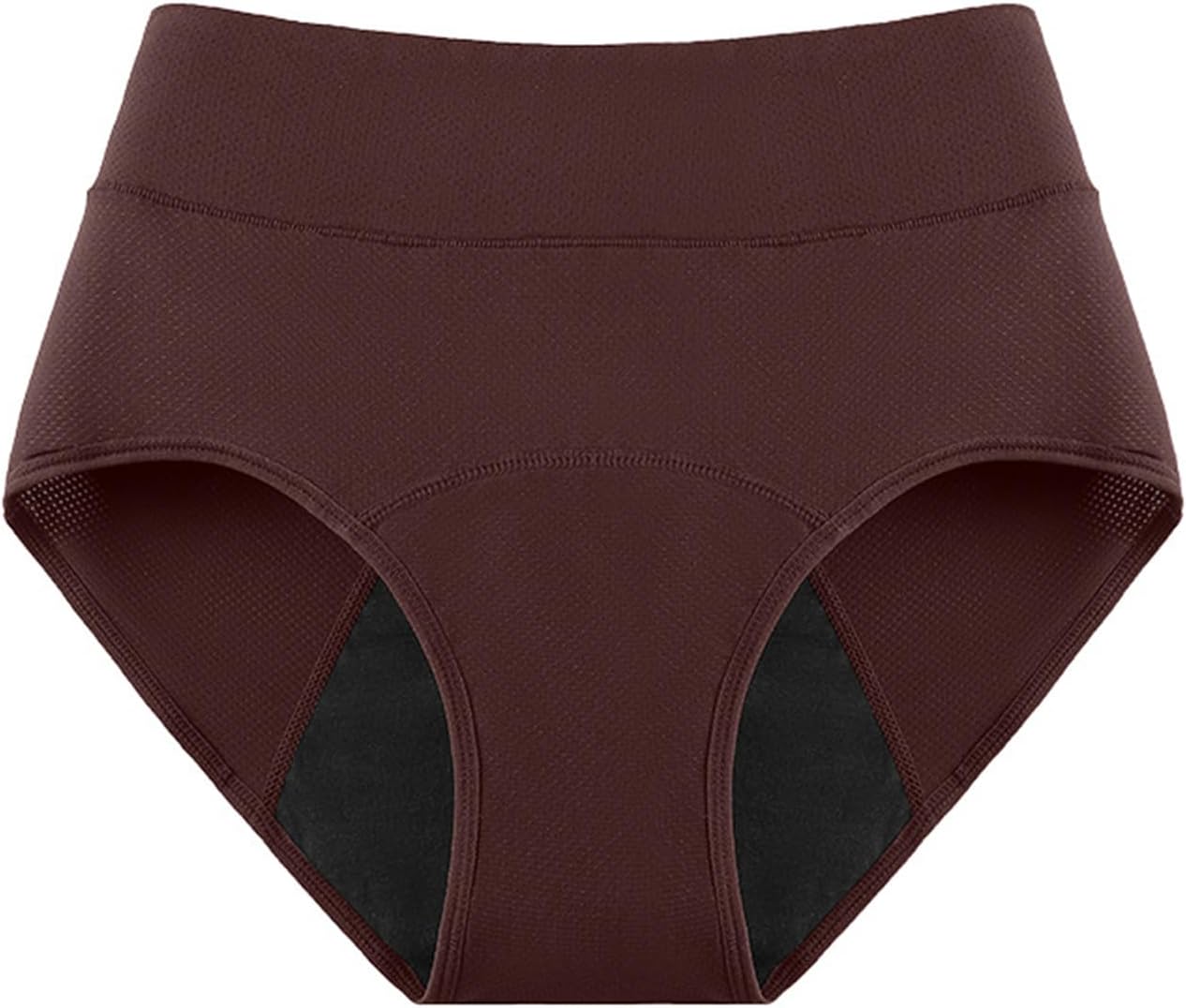 Générique Culotte Menstruelle Taille Haute Absorbante 3 Couches Étanche Lavable Réutilisable pour Flux Très Abondant Confortable Respirante