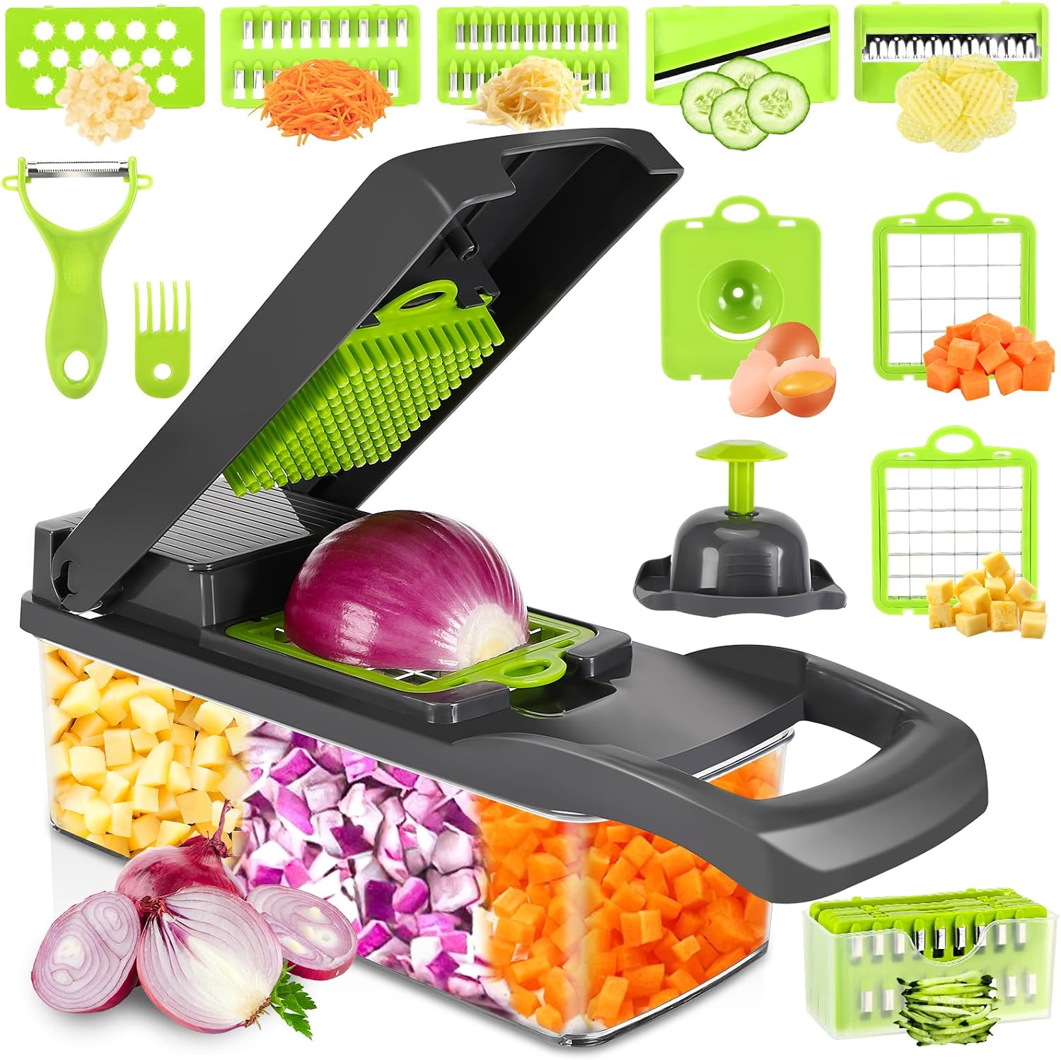 Farerkass Mandoline Cuisine, Coupe Legumes Multifonctions
