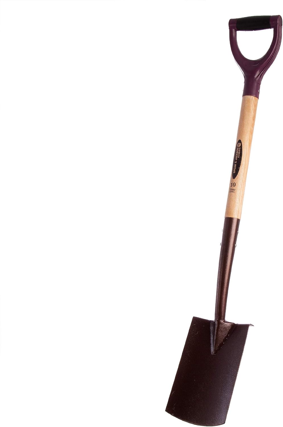 Spear & Jackson 4190NB Elements Bêche à marchepieds en Acier Carbone avec Manche Ergonomique incliné vers l’Avant et Protection anticorrosion