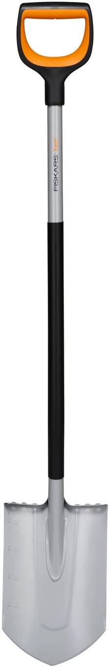 Fiskars Bêche Pointue pour sols durs, pierreux
