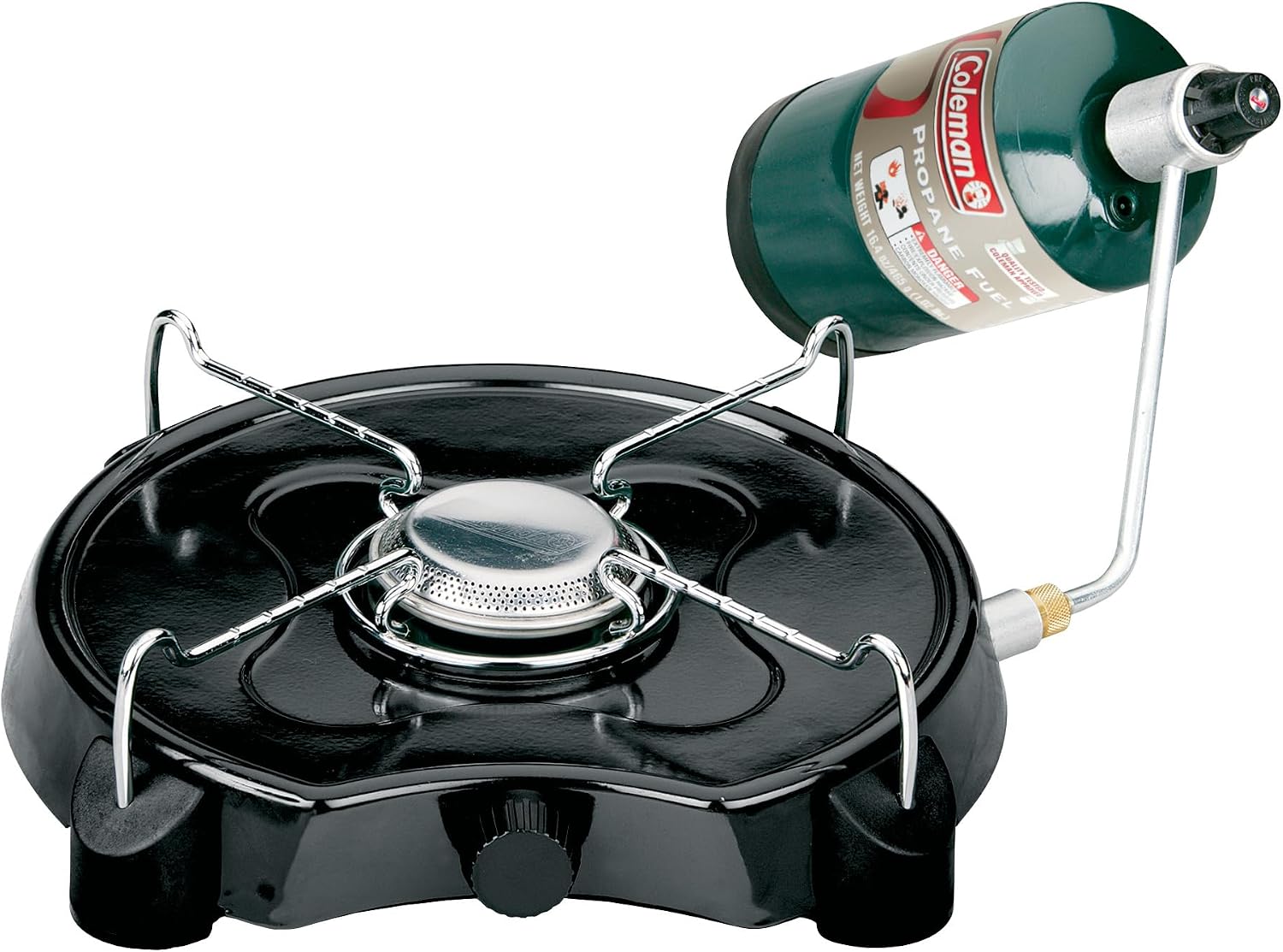 Coleman PowerPack Réchaud de camping au gaz propane, 1 brûleur, haute efficacité, 7500 BTU, portable et compact, parfait pour le camping, la chasse et la randonnée