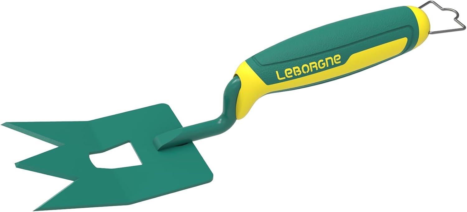 Leborgne Binette Trident à Main Duopro Manche Bi-Matière Lame Trempée