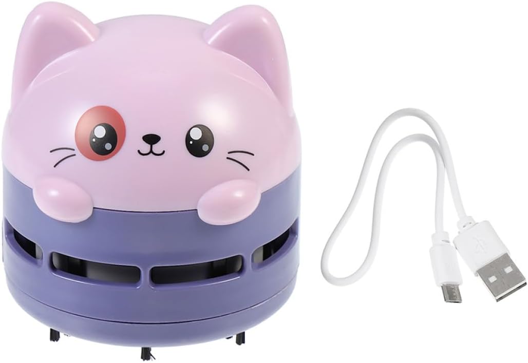 Petit Aspirateur de Bureau Miniature ABS Portable Rentrée Scolaire