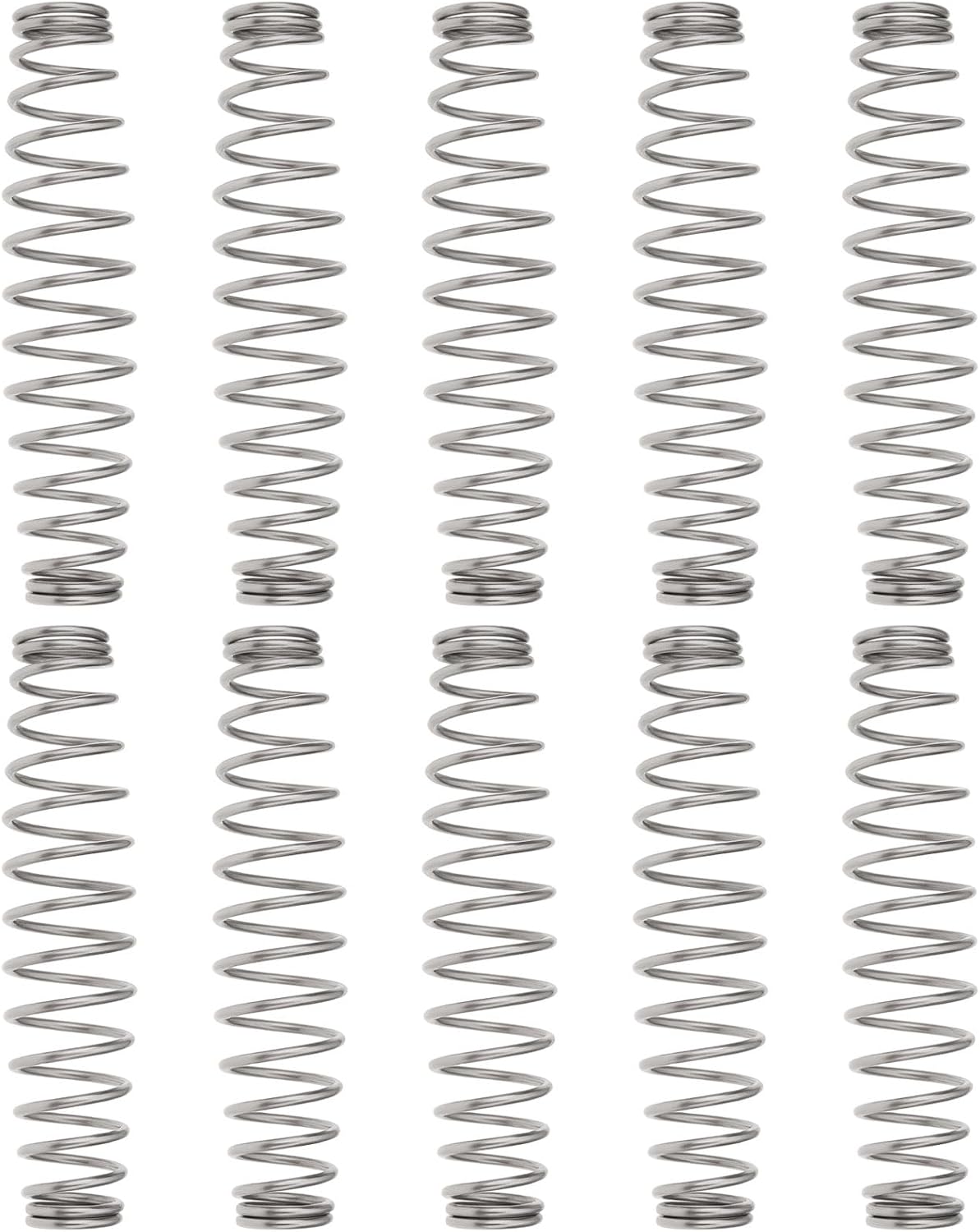 SG Store Lot de 10 ressorts de rechange pour sécateur de jardin et d'élagage 5,08 mm Longueur 23–40 mm
