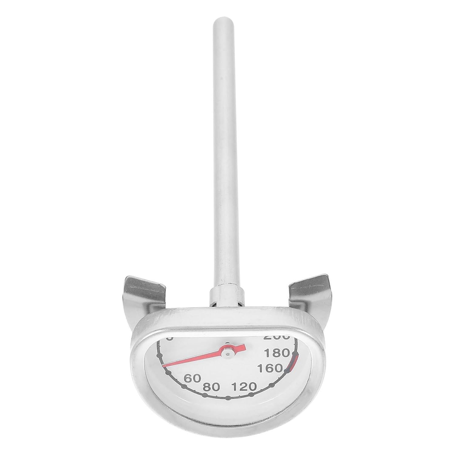 DOITOOL Thermomètre Design Friture en de Huile Acier à Inoxydable avec Support Stable Convivial Cuisine et Fabrication de Bougies