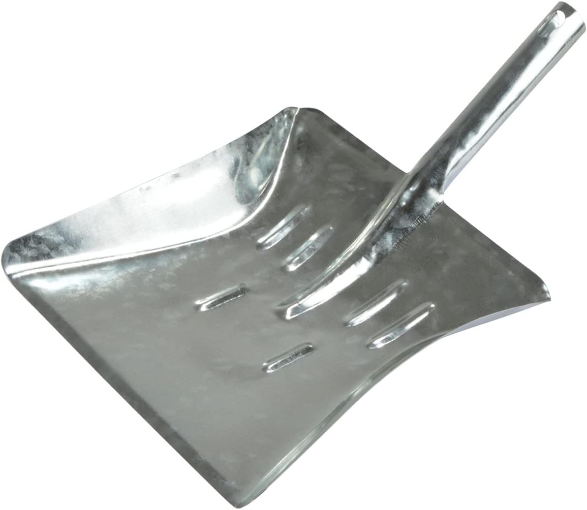 Pelle Métal Galvanisee 35 x 4 x 22 Cm, Unique, Metallique (Lot de 2)