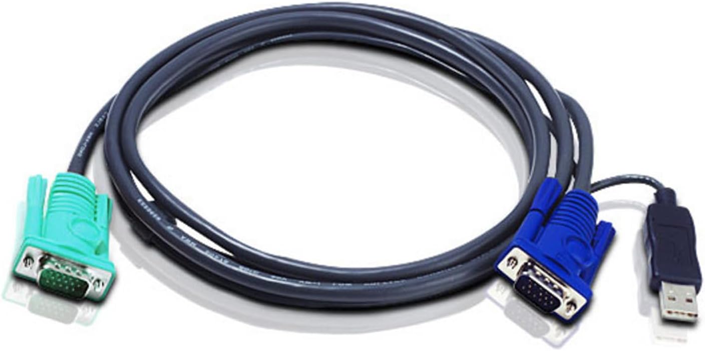 ATEN 2l-5201u 1,2 m Câble KVM USB pour CS1708 Interrupteur