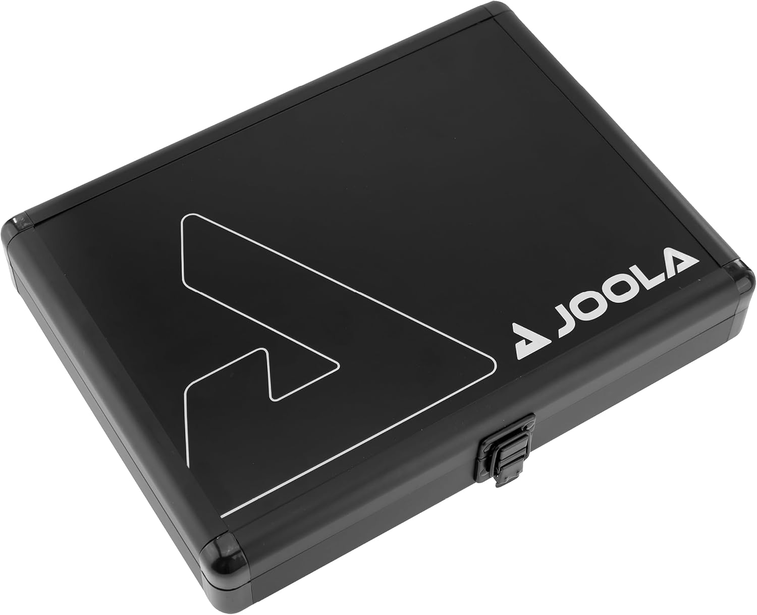 JOOLA Housse de Tennis de Table en Aluminium pour 1 Raquette et 3 Balles - Noir, 29 x 22 x 5,5 cm