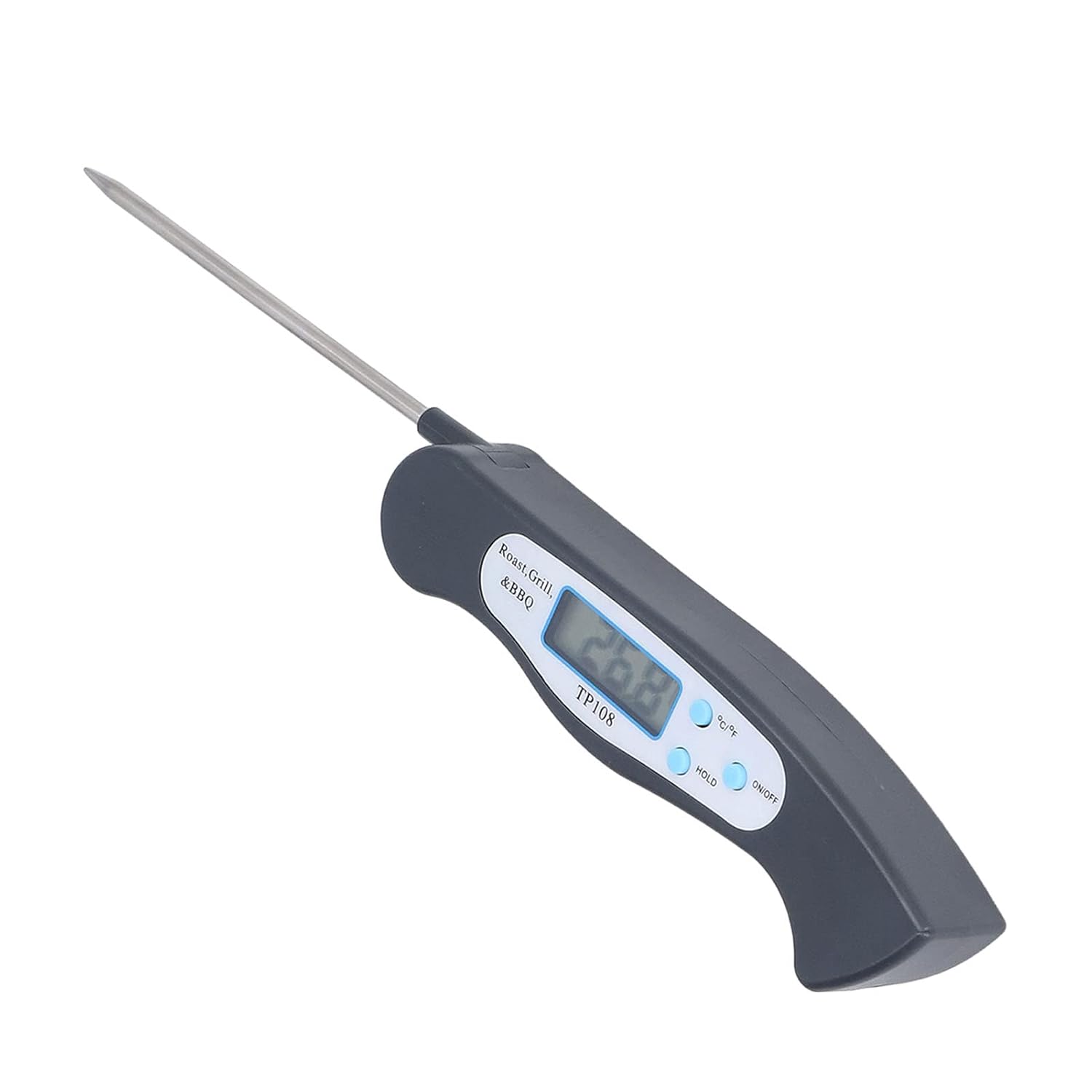 Thermomètre à Viande Cuisine Alimentaire Grill Électronique Sonde Numérique pour Testeur Pliant Sonde Viande