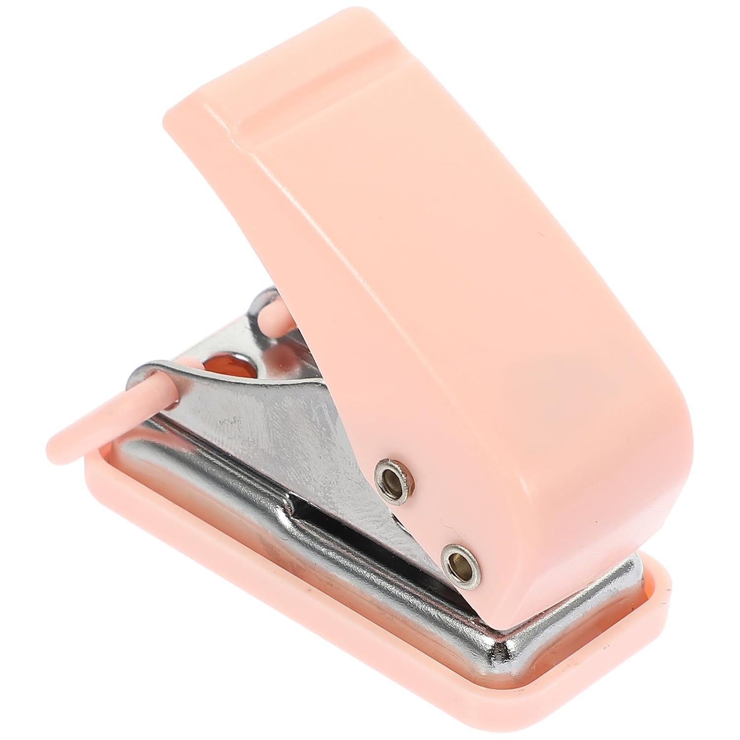 Mini Perforatrice de Bureau Rose Portable pour École et Maison