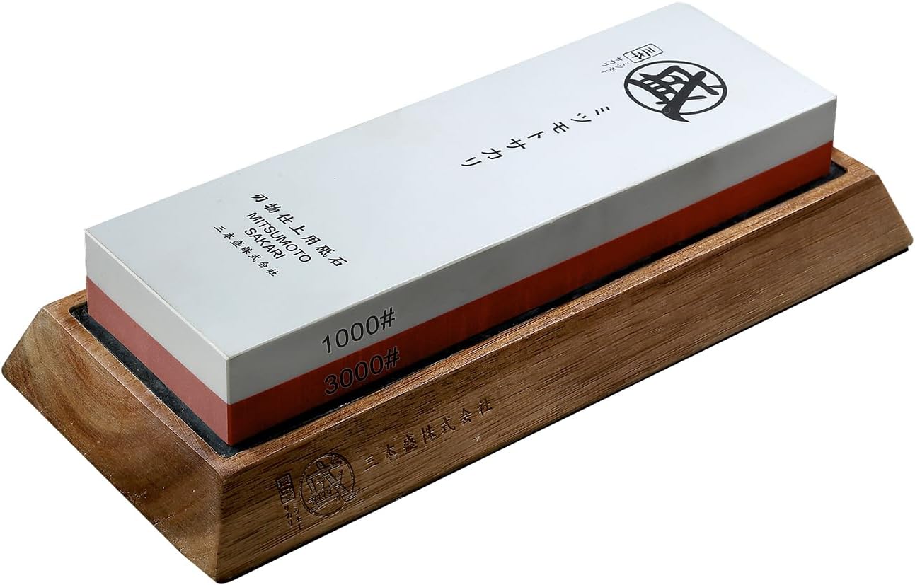 MITSUMOTO SAKARI Pierre à Aiguiser Japonaise, 1000/3000 Grit