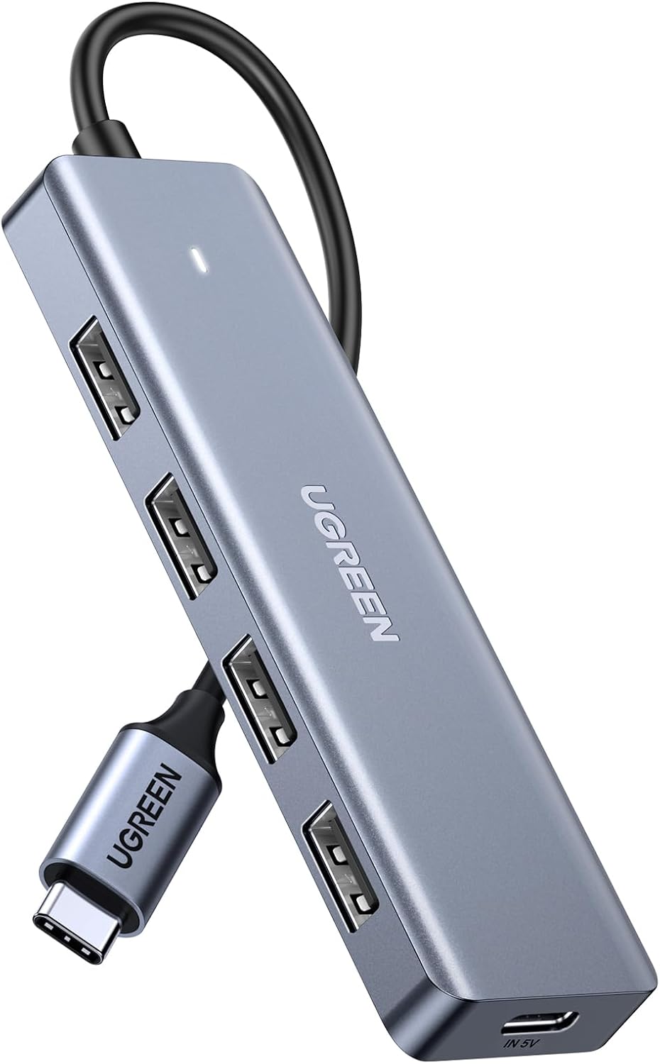 UGREEN Hub USB C vers 4 Ports USB A 5Gbps Adaptateur Multiport USB (15cm)