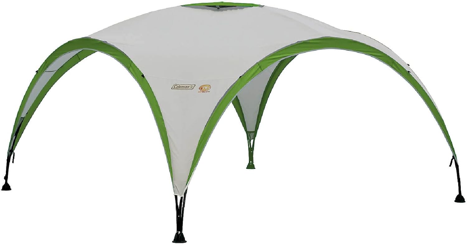Coleman Tonnelle Pro XL 4,5 x 4,5 m pour Festivals, Jardin et Camping, poteaux en Acier Robuste, Grande Tente d'événement avec Protection Solaire SPF 50+