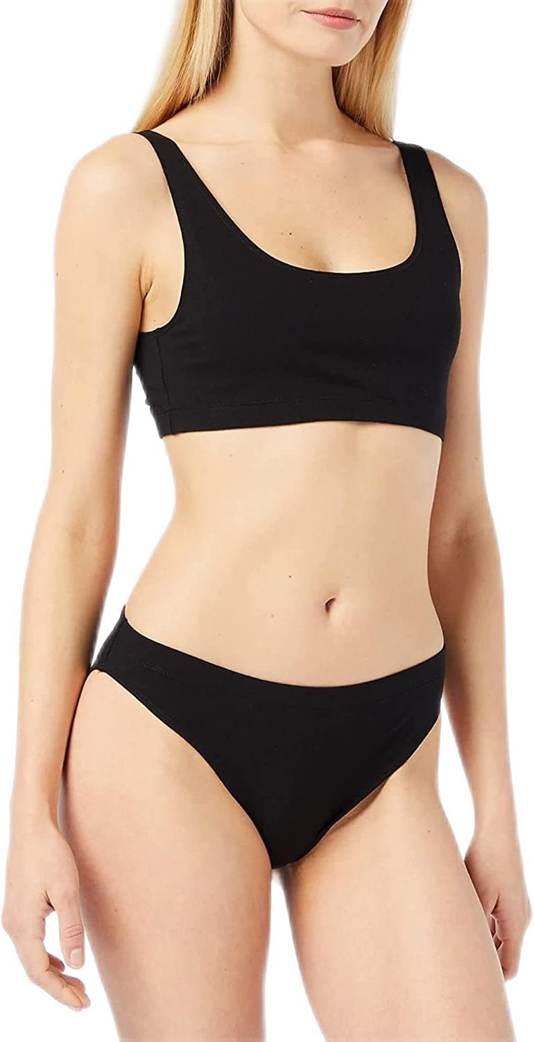 FM London Ensemble Soutien-Gorge et Pantalon Confortables Femme