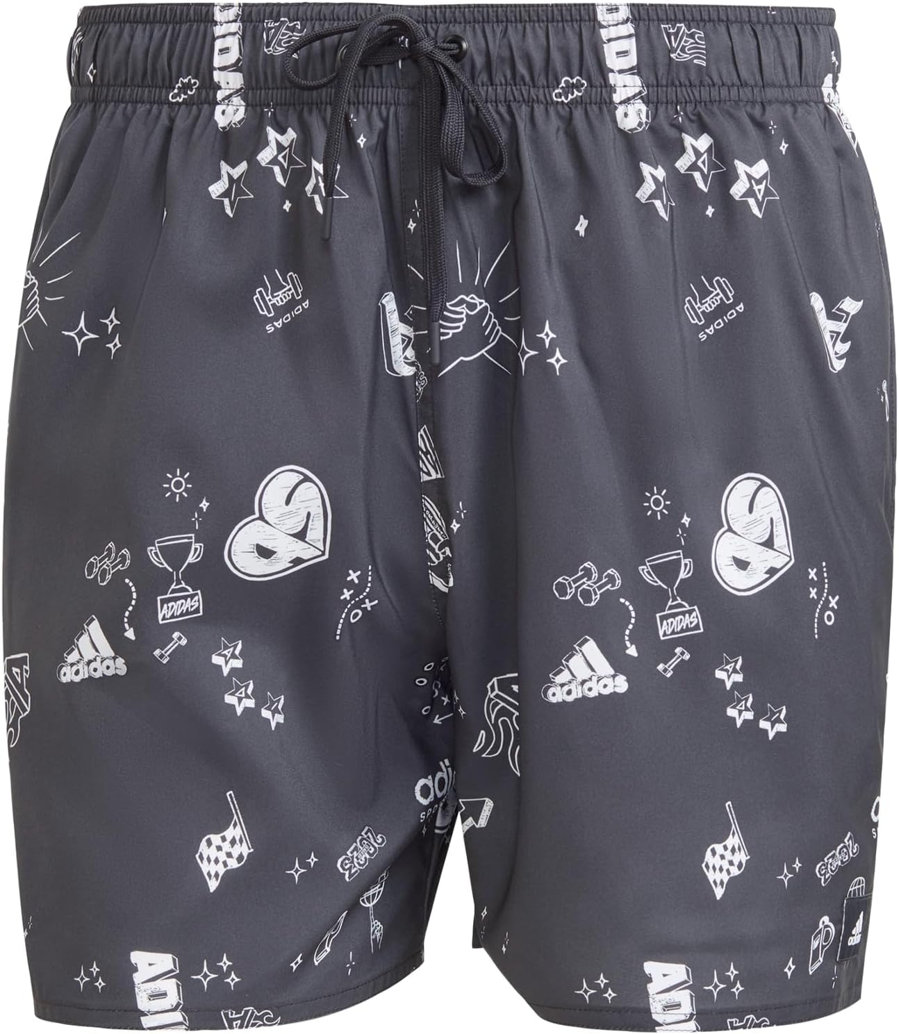 adidas Men's Short de Natation très Court 3 Bandes CLX