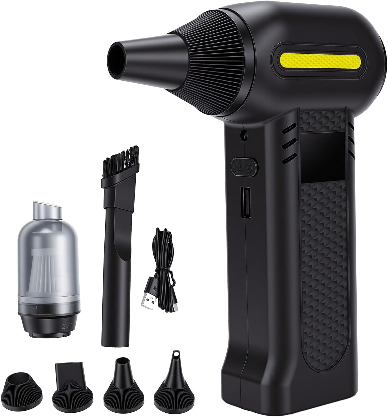 XUMIUZIY Souffleur D'air sans Fil 8000mAh Rechargeable 5 Vitesses Mini