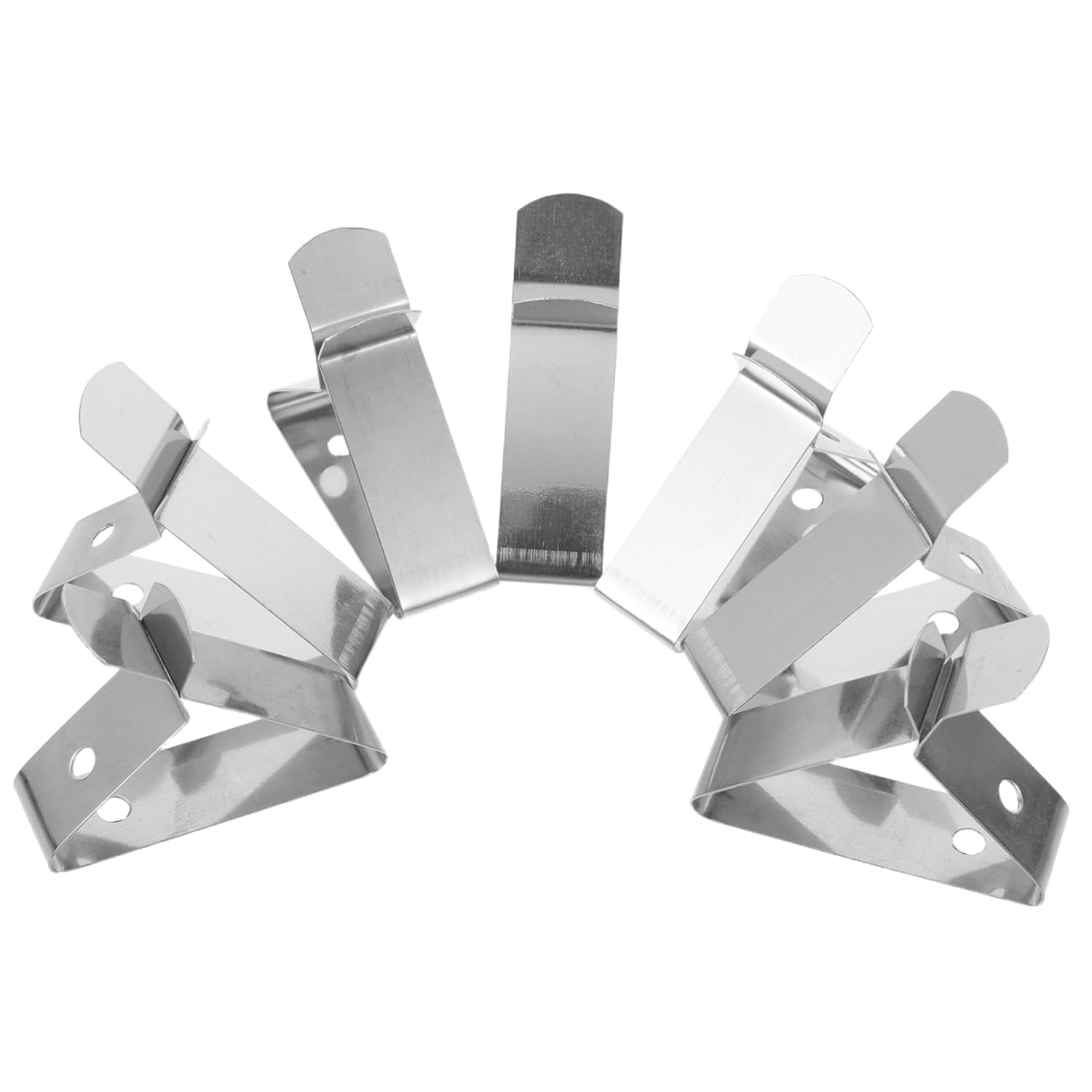 Alipis 8pièces Pince pour Thermomètre à Viande Acier Inoxydable Support de Sonde de Température Alimentaire Pince pour Sonde de Barbecue Outil de Cuisine