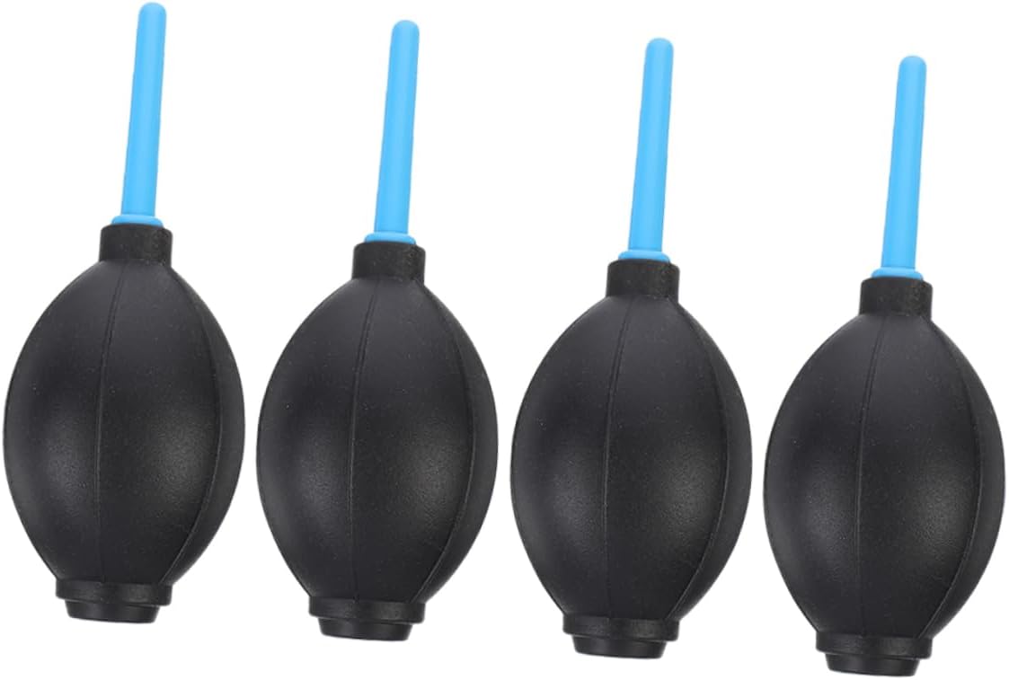 Souffleur d'air Noir 4 Pièces pour Objectif et Clavier en ABS