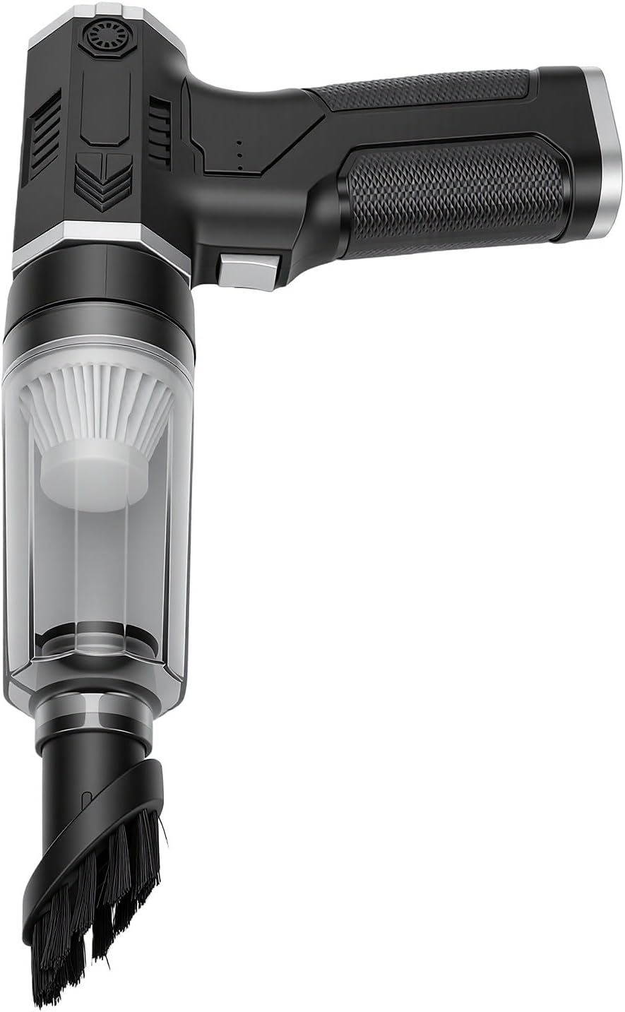 YUYTE Dépoussiéreur sans Fil, 110 000 TR/Min, 130 W, Débit d'air de 20 M/s