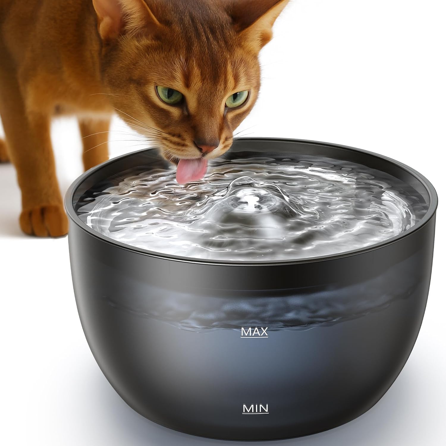 FEELNEEDY Fontaine à Eau 3L silencieuse,Distributeur Automatique pour Chats