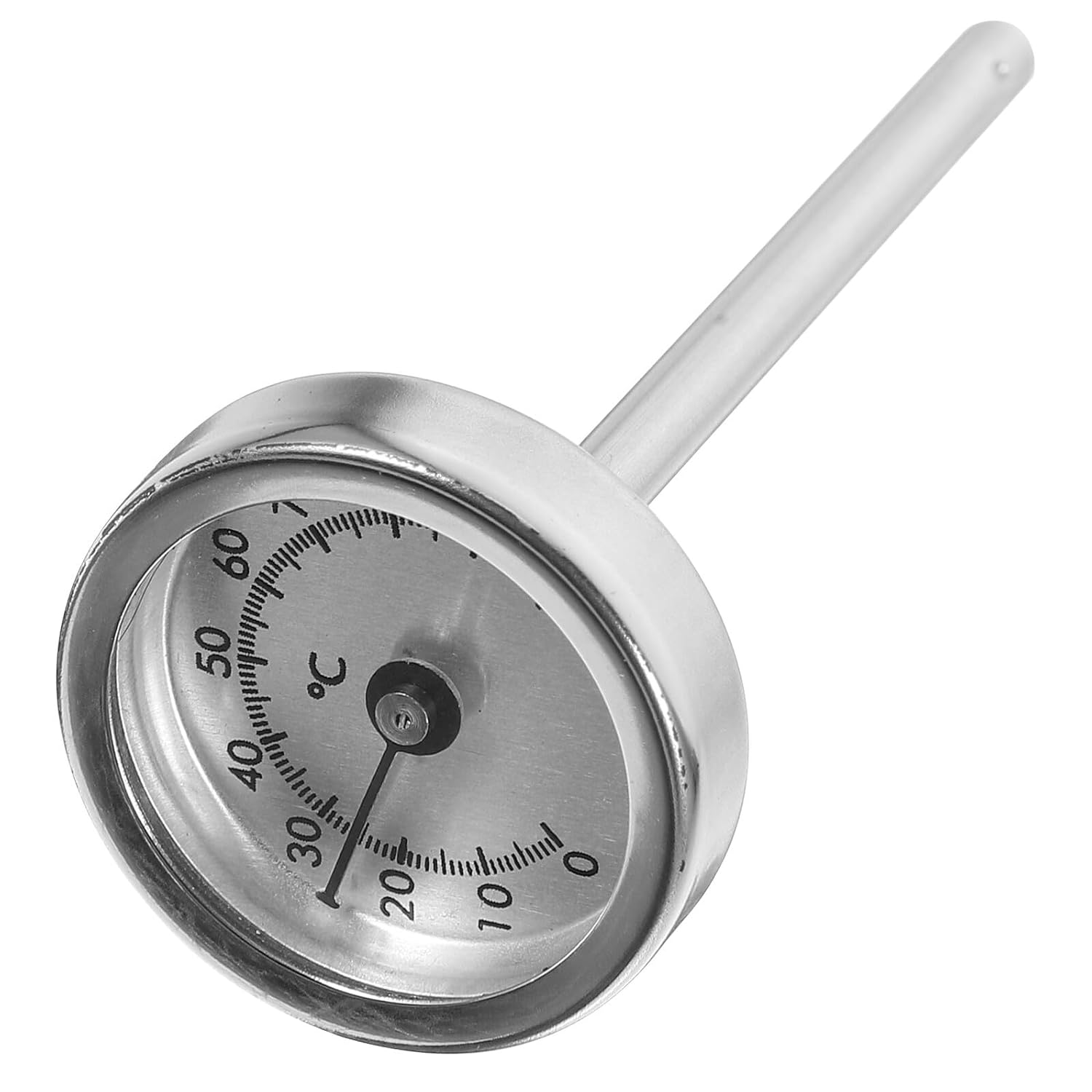 BESPORTBLE Thermomètre Numérique Instantané pour Bouilloire Électrique en Acier Inoxydable, Thermomètre Culinaire Résistant la Chaleur, Appareil de Mesure Précis Cuisine et Barbecue,