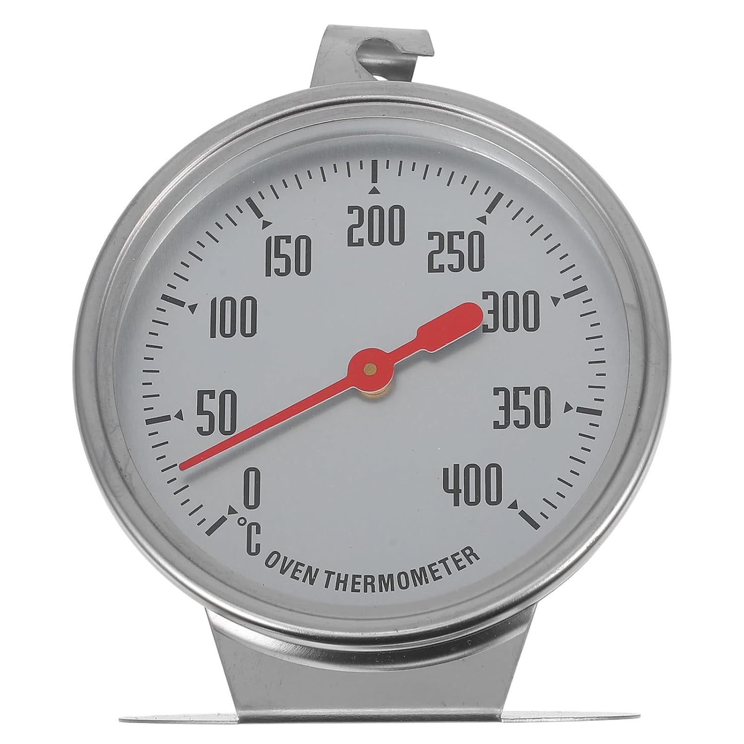Lurrose Thermomètre Portable Inoxydable Acier en Four Domestique Lecture Instantanée Jusqu'à 400℃ pour Cuisson Cuisine en Restaurant