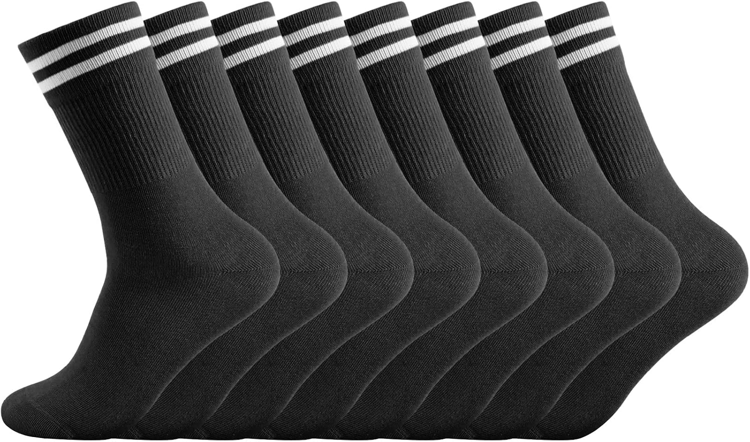Smart Sir Chaussettes Homme et Femme, Coton Peigné Extensible, 4/8 Paires