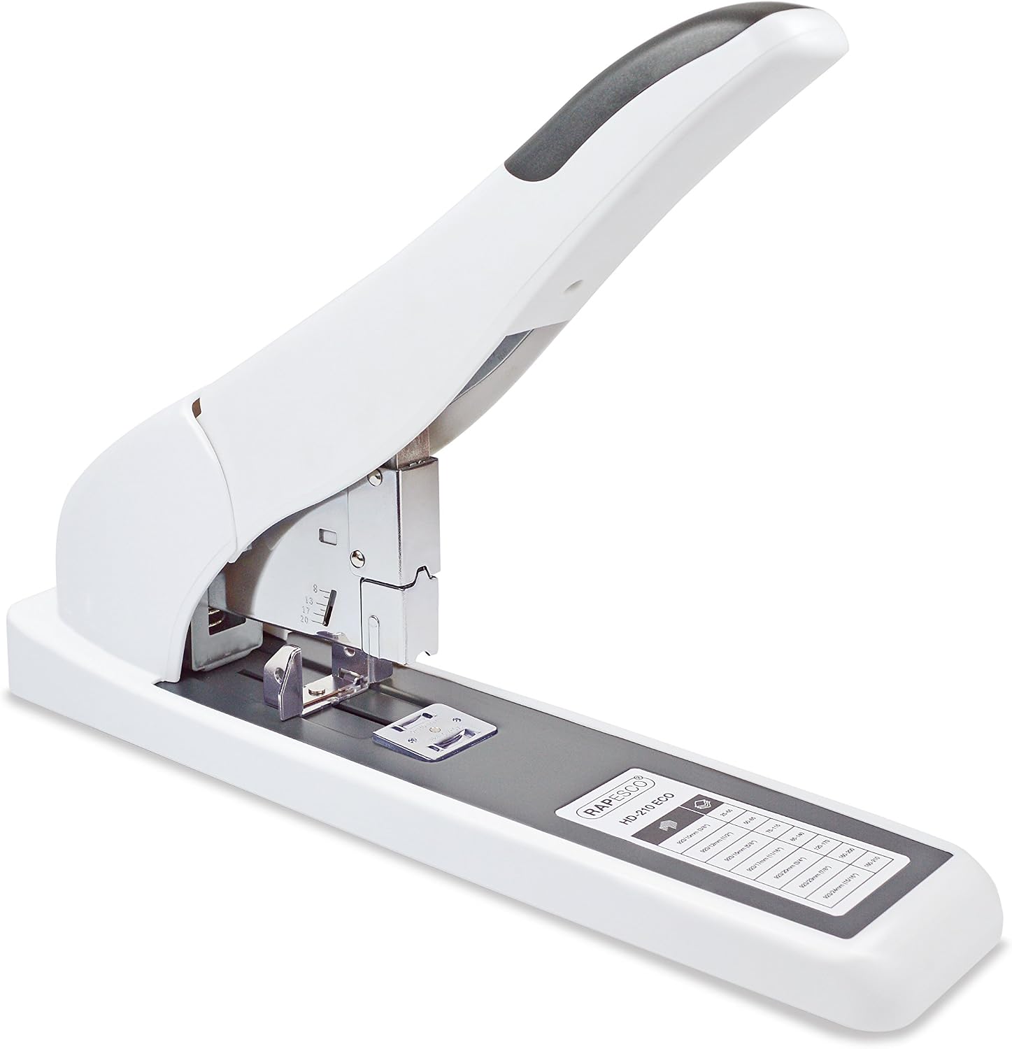 Rapesco 1397 ECO Agrafeuse HD-210, Usage intensif, Capacité 210 Feuilles