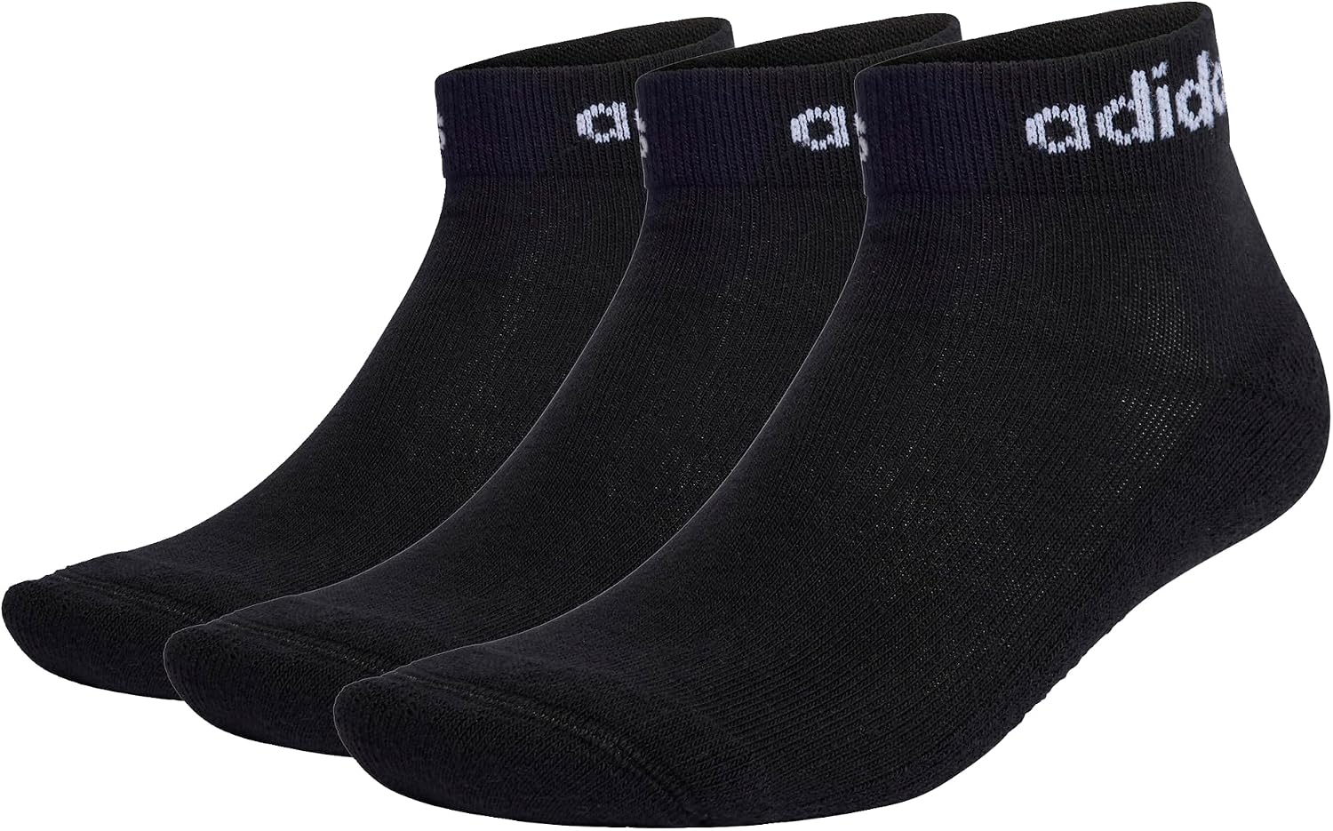 adidas Unisex Socquettes Think Linear (3 paires)