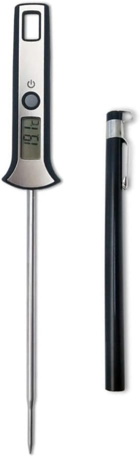 Thermomètre numérique pour aliments - Sonde électronique - Thermomètre à viande avec écran LCD - Lecture haute précision - Pour la cuisine, la pâtisserie, le barbecue