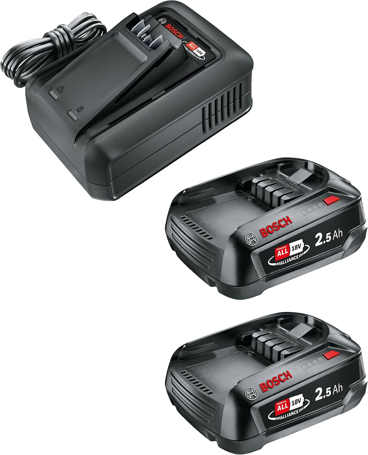 Gardena Starter Kit P4A 2x2,5 Ah + Chargeur Rapide