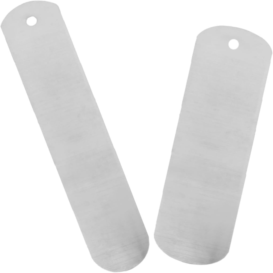 2 Pièces Planche à Chaussettes Métallique Argentée