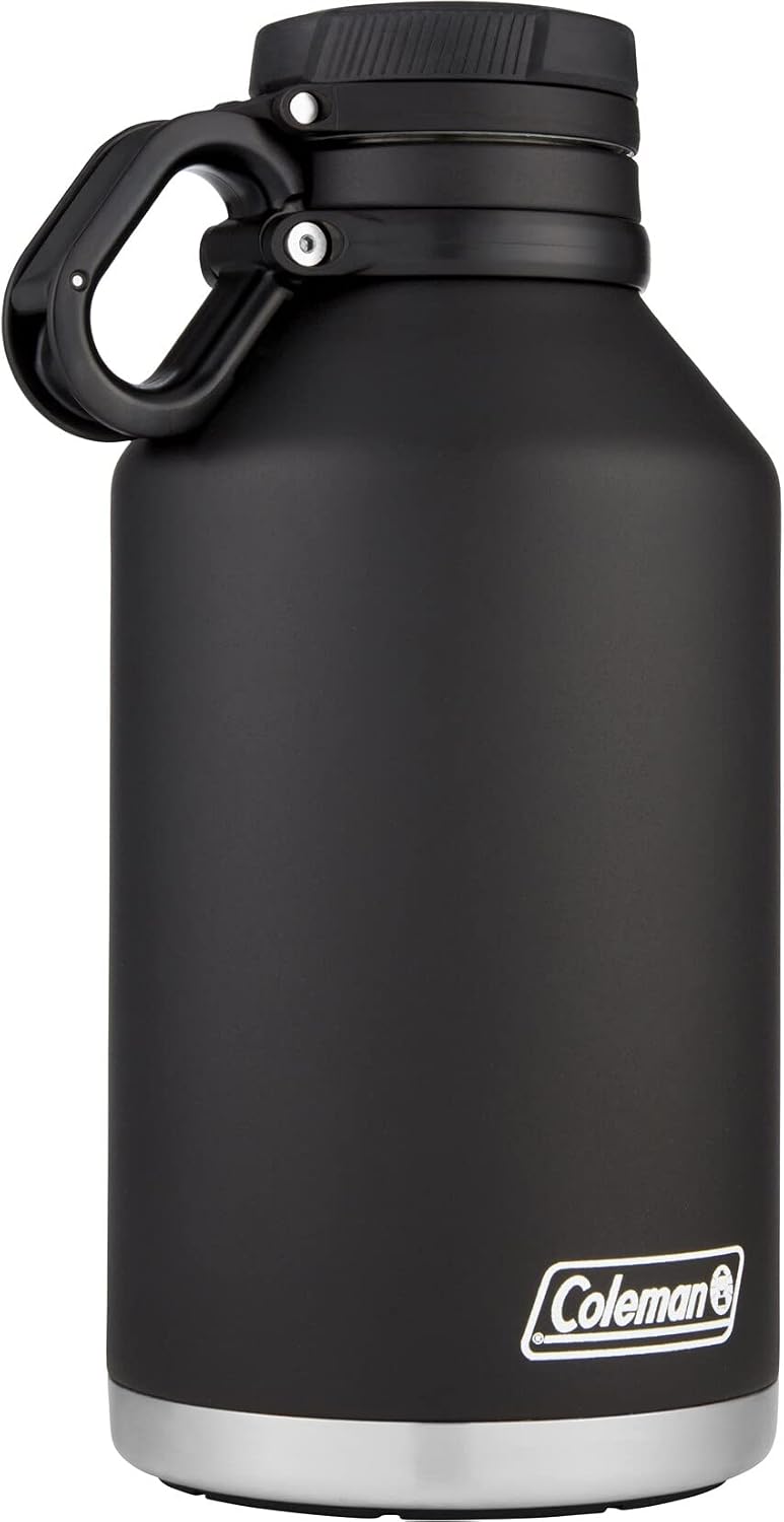 Coleman Growler Isotherme Acier Inoxydable Noir 1,8 l