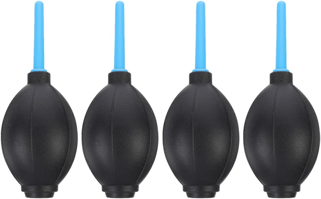 Souffleur d'air Comprimé pour Dépoussiérage Capteur et Lentille pour Nettoyage Appareil Photo Puissant Flux d'air 4pcs Matériau Abs