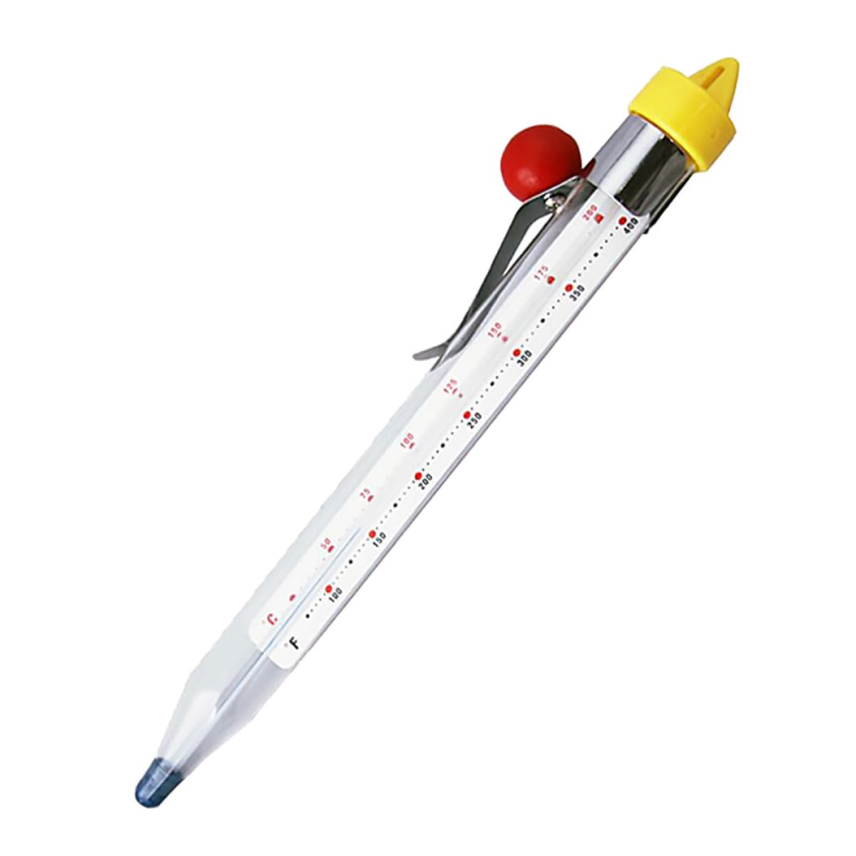 Thermomètre Cuisine pour Sucre en Verre Trempé 20,5x2x2cm