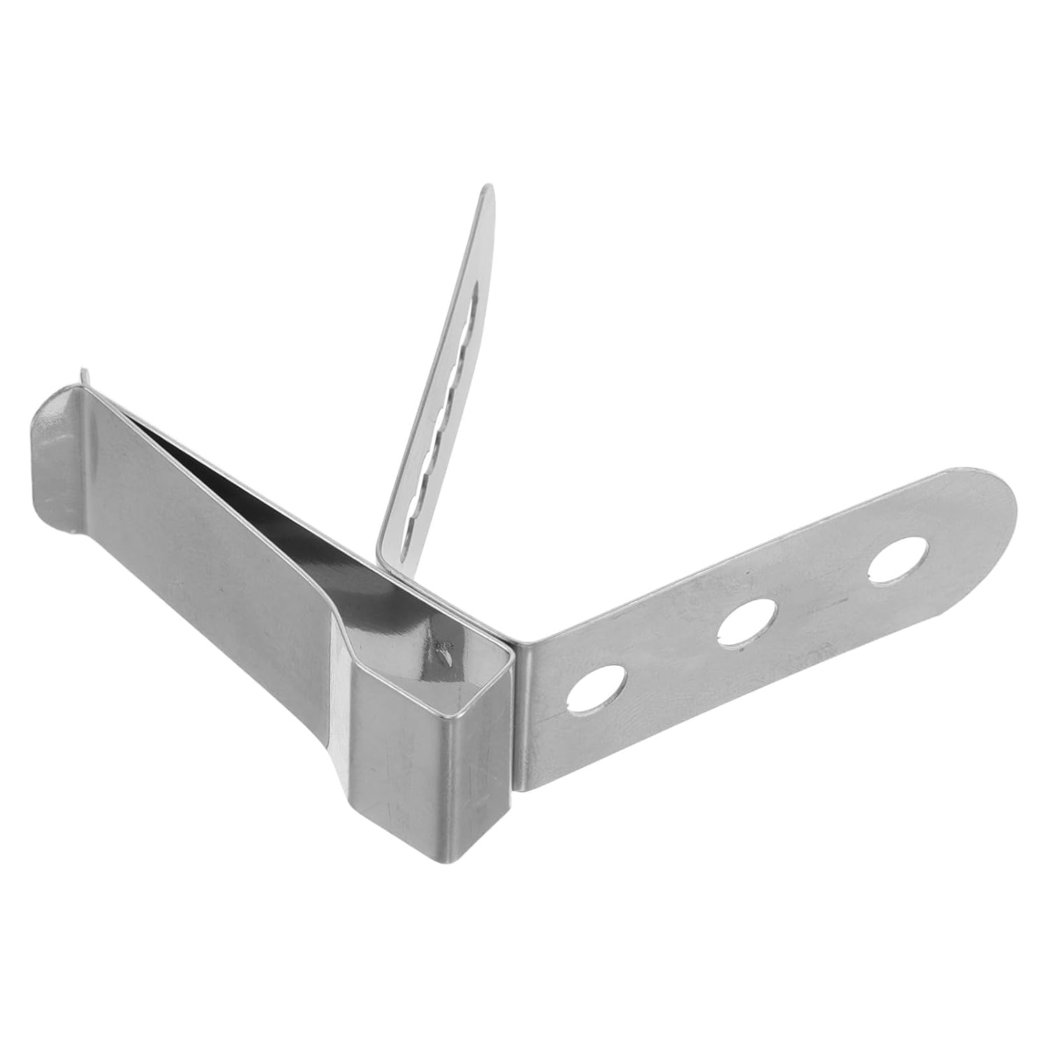 HEMOTON Pince 304 en Inoxydable Thermomètre Cuisine Acier pour à Clip Multifonction Support Sonde Facile à Fixer pour Barbecue et Tasse Café pour Cuisson