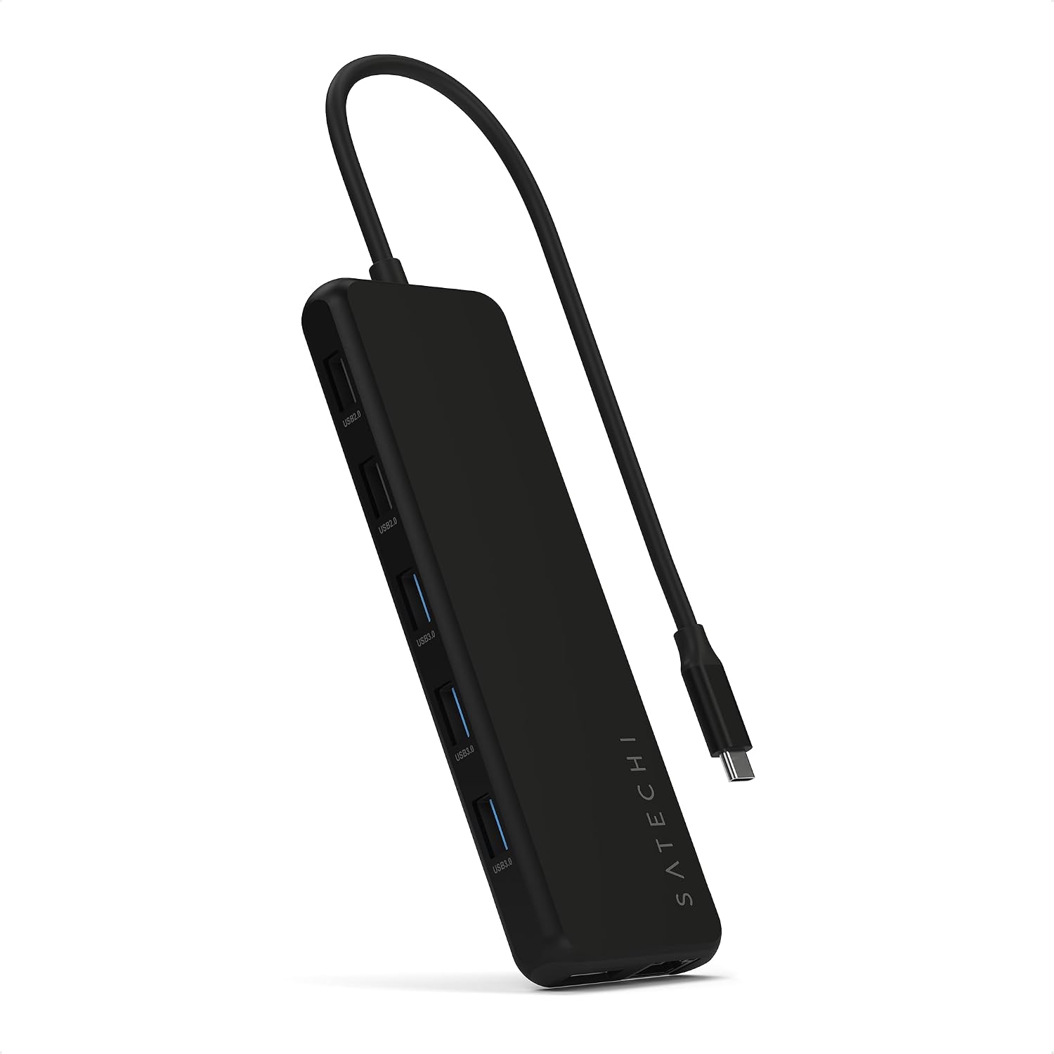 SATECHI Adaptateur Multiport USB C 13-en-1, Triple Écran, Double HDMI 4K