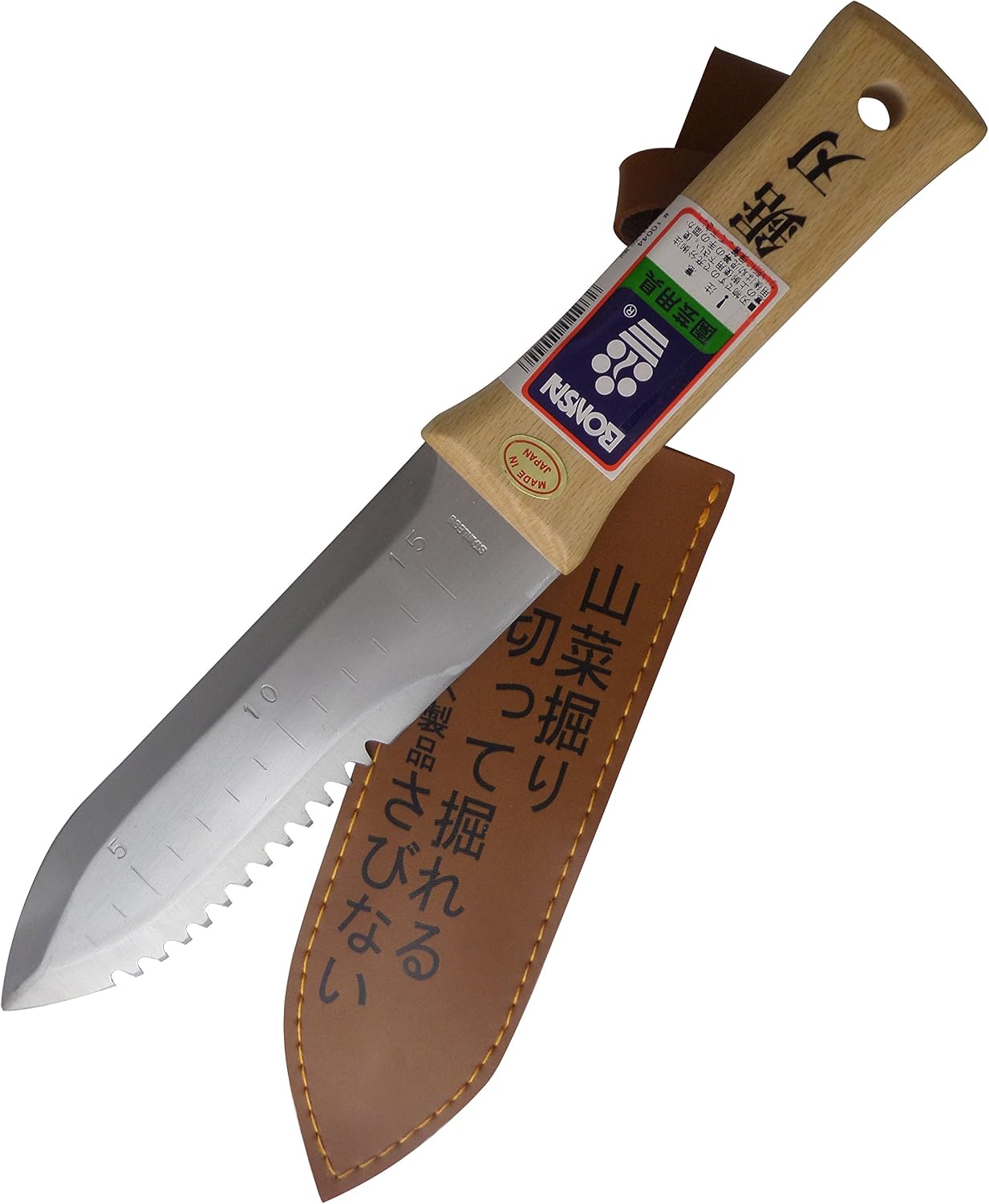 Hori-Hori Outil de Jardin Japonais en Acier Inoxydable – Bonsai fabriqué au Japon