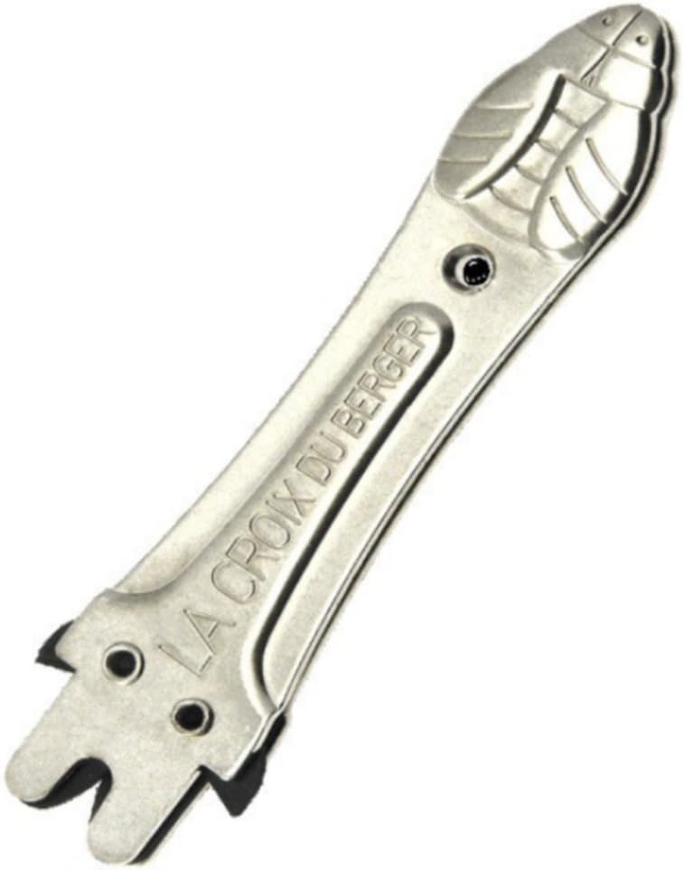 1 AFFUTEUR COUTEAU EN METAL AIGUISEUR CROIX DU BERGER LAGUIOLE