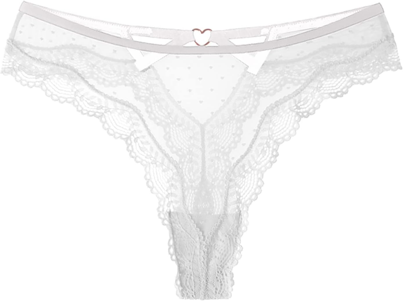 Culotte Ouverte Sexy À L'entre Jambe Femmes Dentelle Culotte Coeur Taille Basse sous-Vêtements String G String sous-Vêtements Lingerie Short Sexy pour Femme Culotte en Coton Femme Sexy