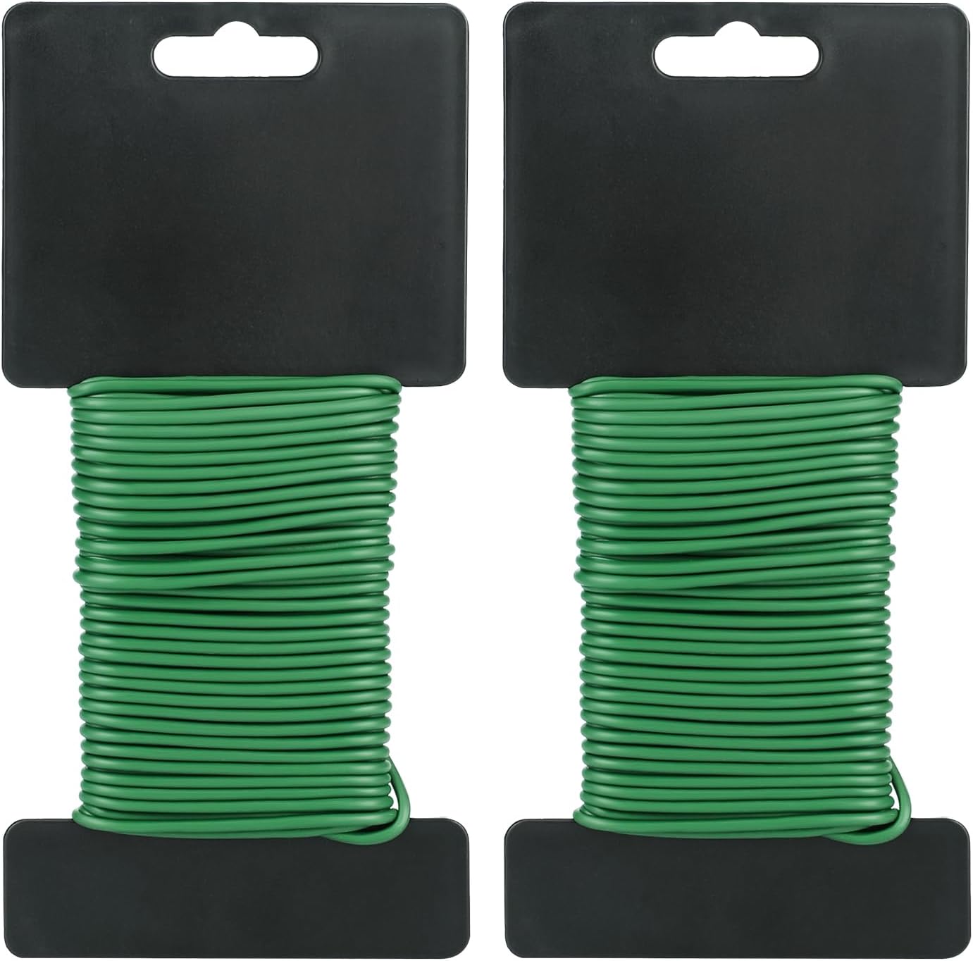 KINGLAKE 2 Pièces Fil Jardinage Cordon SDE Jardin pour Plantes et arbustes Attaches de Jardin pour Plantes, 3.5mmX8M