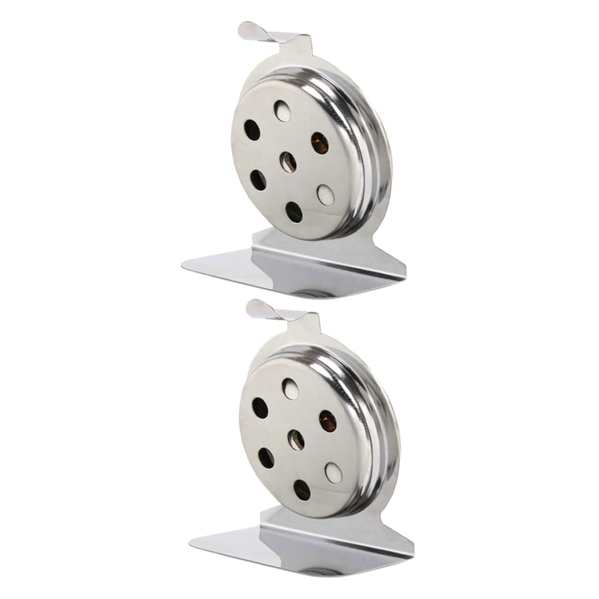POPETPOP 2 pièces Thermomètre de Four Inox avec Base Lecture Rapide et Précise pour Cuisson et Cuisine Intérieure