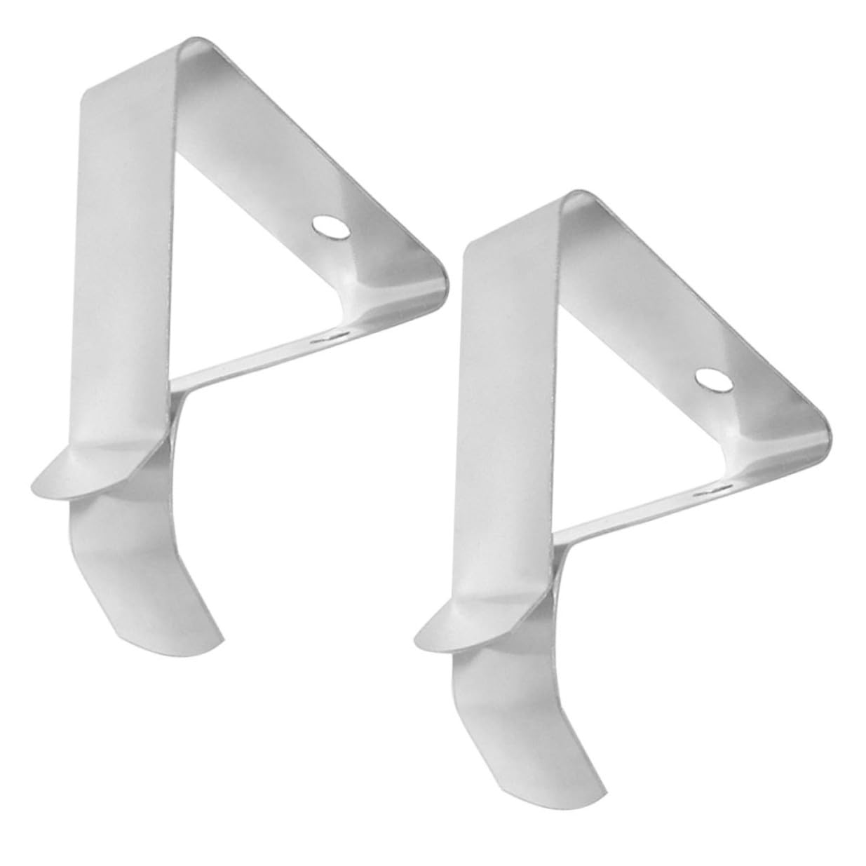 Toyvian Lot de 2 Pinces pour Thermomètre à Café Antirouille, Fixation Stable en Acier Inoxydable, Protection Brûlures, Accessoires Cuisine Pratiques pour Mesurer Température Boissons
