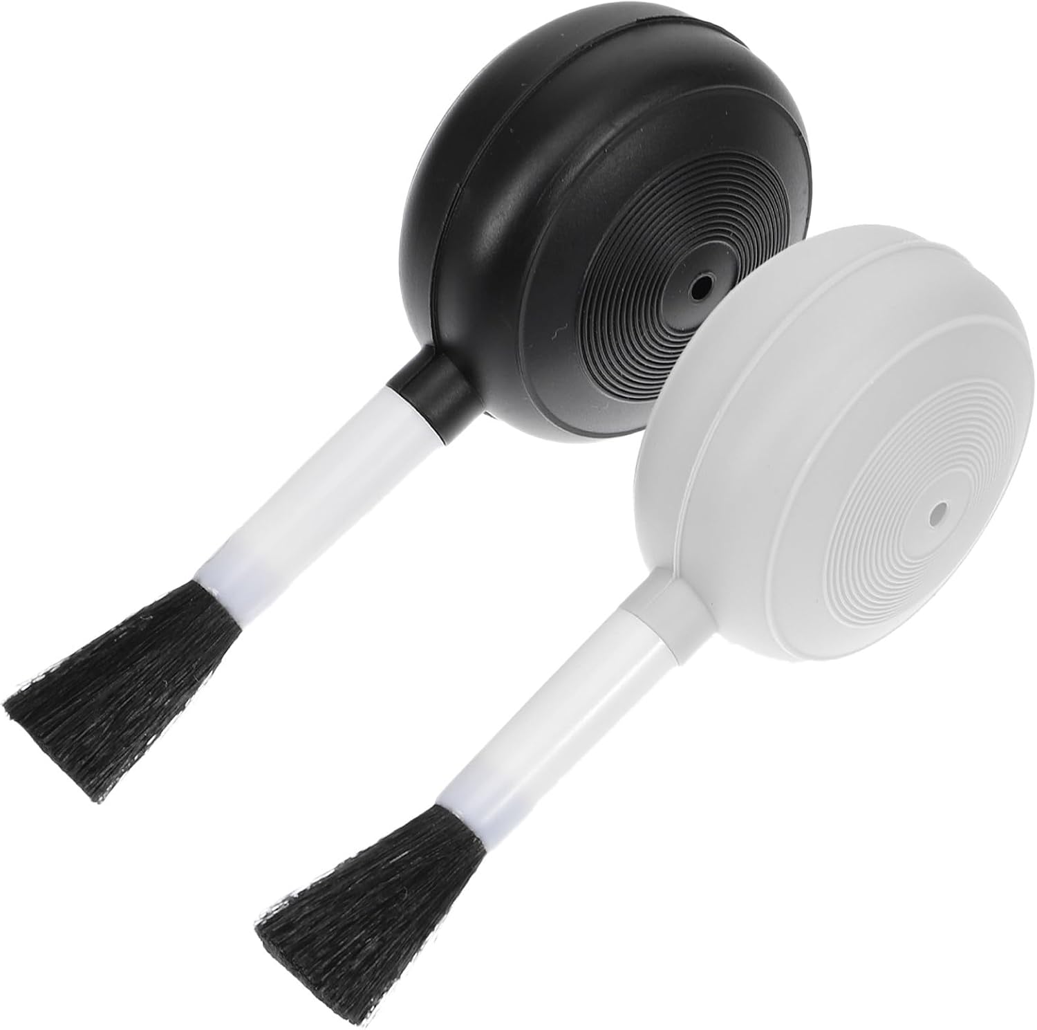 2 Pièces Souffleur d'air Compact en Caoutchouc Brosse