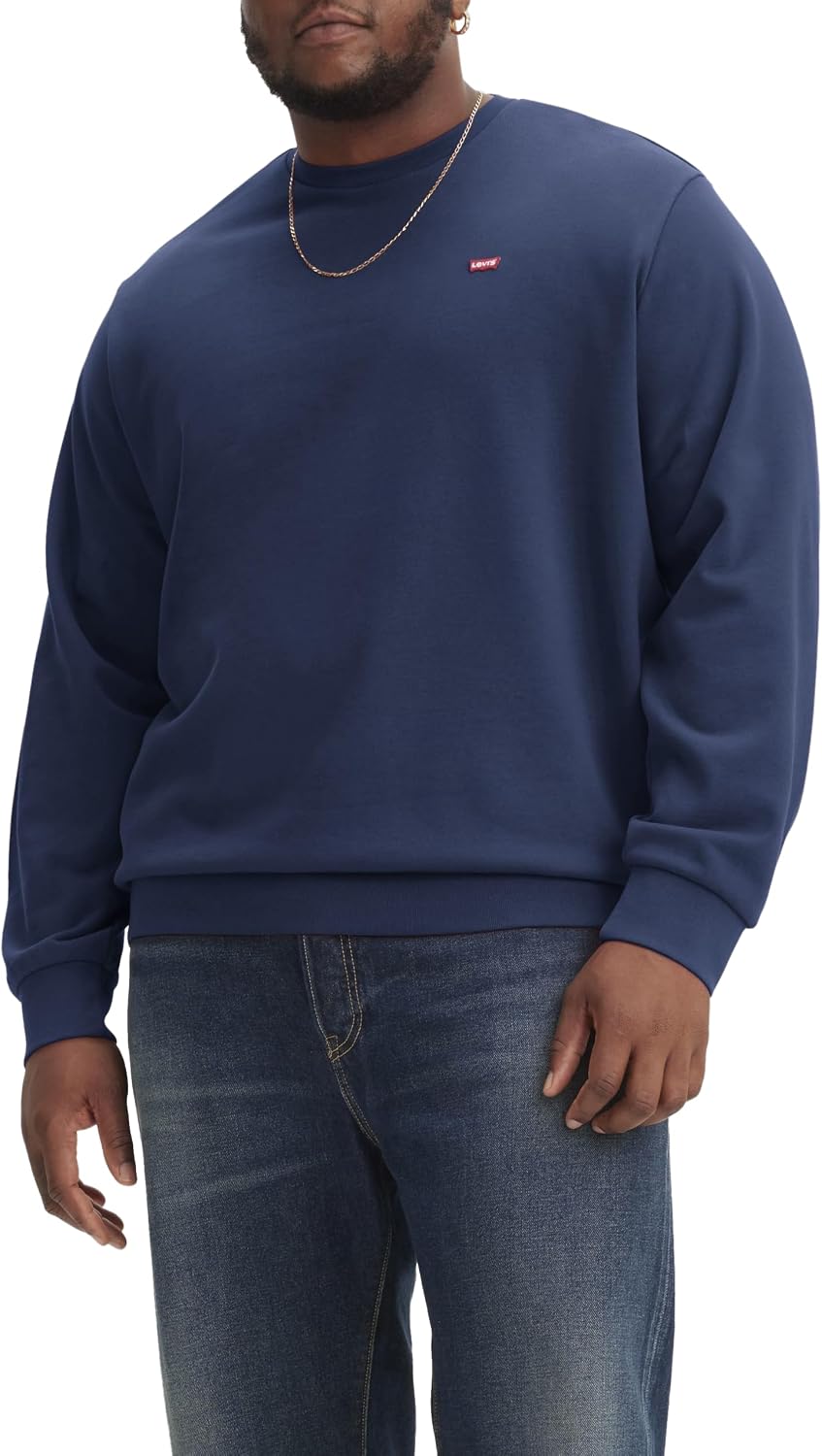 Levi's Big & Tall Original Housemark Crew Sweat-shirt Homme
