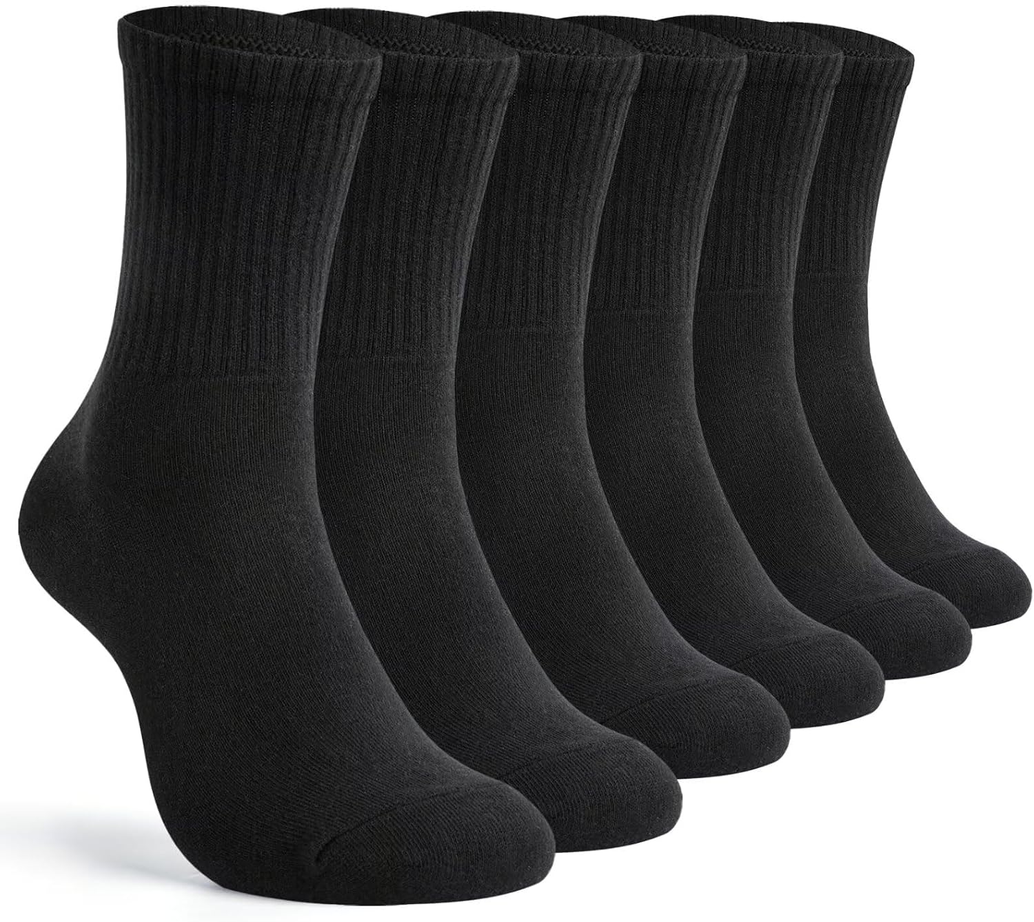 Chaussettes Homme Femme Coton Sport Tennis Course Golf (Lot de 6/12)