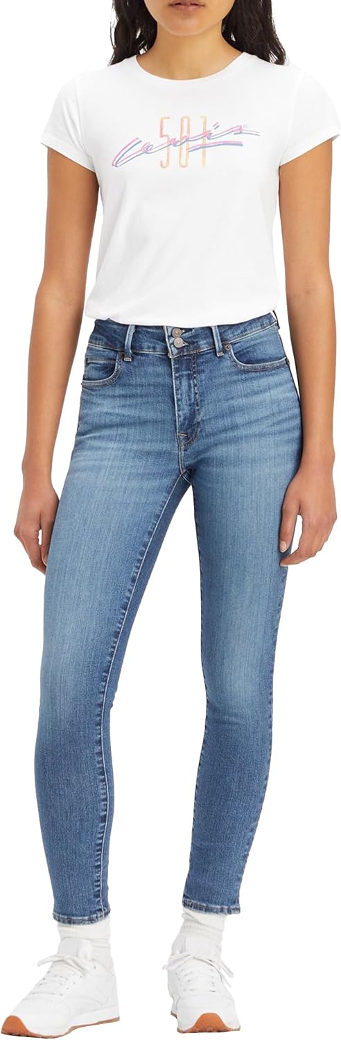 Levi's 711 Double Button Jeans Femme