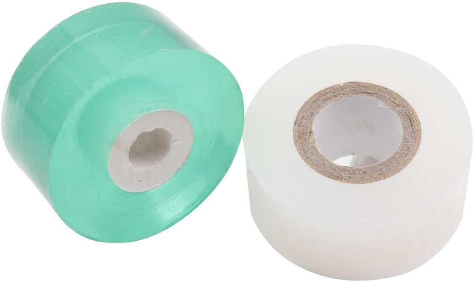 3 Rouleau Ruban de Greffage, 3cm Ruban de Greffe d'arbres de Jardin, Ruban Extensible de Greffe D'Arbre, Ruban Greffage Plante pour Arbre Fruitier, Semis, Fleurs, Pépinière (Jaune + Vert + Blanc)