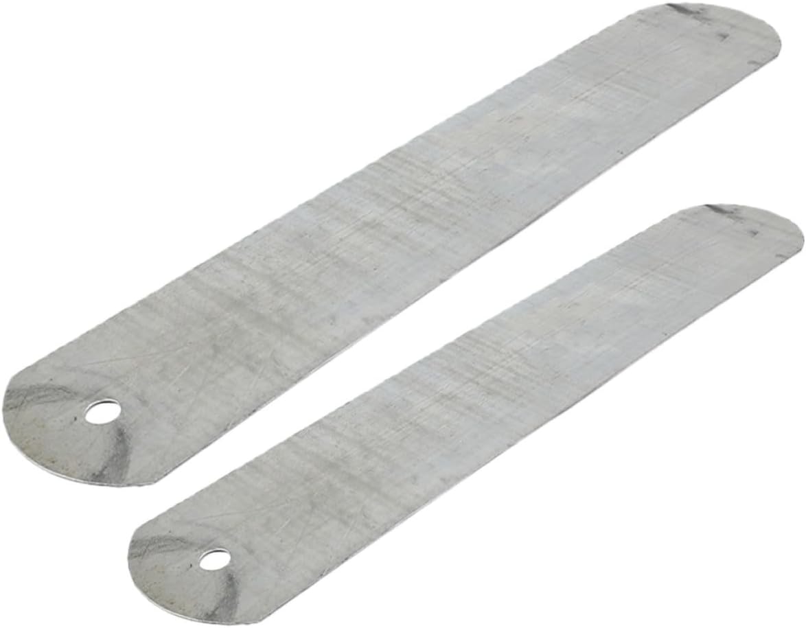 DECHOUS 2 Pièces Planche à Chaussettes Droite en Métal Argenté